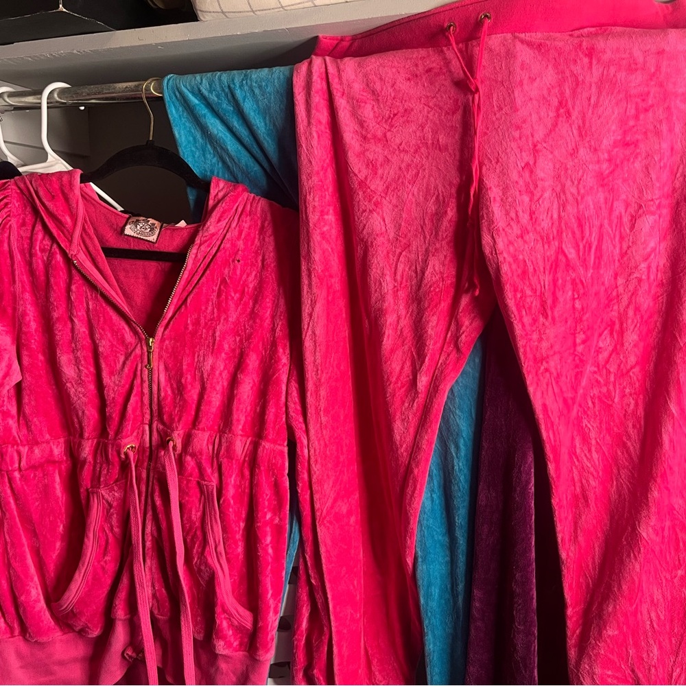 Barbie pink juicy couture tracksuit
